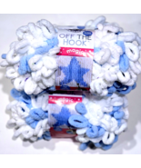 3 Pack Lion Brand Yarns Off The Hook Magic Star 501 3.3oz Jumbo 7 Lt Blu... - $35.63 CAD
