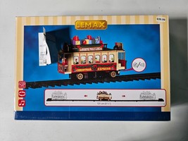 Lemax Santa&#39;s Cable Car Christmas Train North Pole Line Sights Sounds Tracks - £39.10 GBP