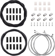 Universal Bicycle Brake Cable and Shift Cable Bicycle Shift Derailleur Cable Bra - £18.41 GBP