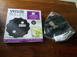 VEGGIE BULLET RIBBON BLADE SPIRALIZE IN SECONDS-STEEL BLADE (NEW) - £11.80 GBP