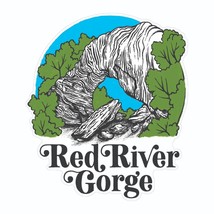 Red River Gorge Kentucky  Sticker Decal Bumper Sticker - £2.82 GBP
