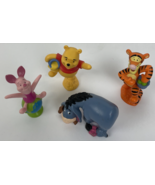 Disney Winnie The Pooh Mini Small Figures Piglet, Tigger, Eeyore Lot Of ... - $29.76 CAD
