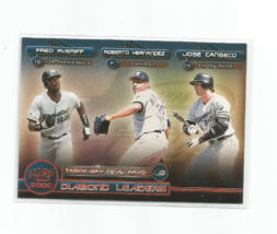 Fred Mc Griff (Tampa Bay Rays) 2000 Pacific Diamond Leaders Insert Card #12 - £3.99 GBP