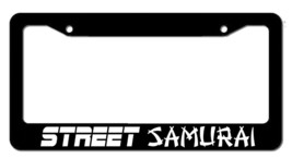 Street Samurai Drag Drift Race Drifting JDM Funny License Plate Frame - £9.57 GBP