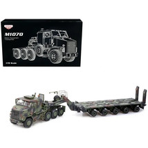 M1070 Heavy Equipment Transporter - Green Camo - 1/72 Scale Model by Pan... - $133.64