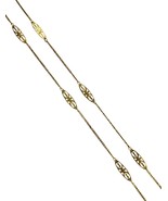 Unisex Necklace 14kt Yellow Gold 455530 - $546.84 CAD
