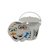 McDonalds Mummy Happy Meal Halloween Treat Boo Bucket With Stickers Plastic 2023 - £10.98 GBP