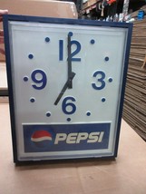 Vintage Pepsi Hanging Wall Clock Sign Advertisement  B21 - £138.22 GBP