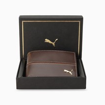 Puma Wallet || Puma Leather Stripe Unisex Bi-Fold Wallet || Same day Dispatch - £65.00 GBP