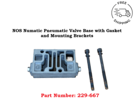 229-667 NOS NUMATICS 229-667 Speed Kit For Mark 8 Solenoid Valve with bolts - $24.74