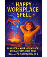 Happy Workplace Spell: Transform Your Workspace Into a Stress-Free Zone - $39.00