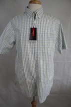 ROUNDTREE &amp; YORKE Men&#39;s Short Sleeve Cooler Comfort Button Down Shirt si... - £18.12 GBP