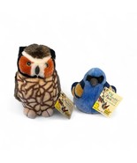 Audubon Bird Wild Republic Series 1 - 6&quot; Great Horned Owl &amp; Blue Grosbea... - $216.57 MXN