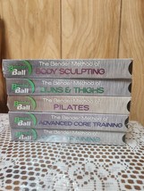 The Bender Ball Method Lot (5)VHS VCR Video Tapes New Sealed Pilates Cor... - $28.65 CAD