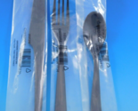 L&#39;Ame Black by Christofle France Stainless Steel Flatware Service Set 36... - $1,777.05