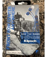 Klipsch Image S4i Rugged In-ear sports headphones (Blue) - $2,795.80 MXN