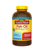 Nature Made Fish Oil 1200 mg EPA DHA &amp; 360 mg OMEGA-3 300 Softgels - $25.71