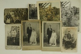 Vintage WWI Lot Military Photos French Soldier as German POW Hospital We... - £41.62 GBP