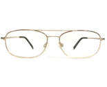 Wrangler Eyeglasses Frames Cowboy GLD Shiny Gold Rectangular Western 57-... - $46.59
