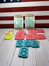 Mixed LOT of 17 NEW  - Wilton Letter/Number Molds Fondant Cake Decoratin... - $24.41