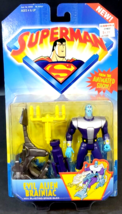 Evil Alien Brainiac Action Figure - Superman Animated Series  1996 Kenner SEALED - $19.79