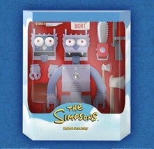 Robot Scratchy The Simpsons Super7 Ultimates Action Figure - £23.94 GBP