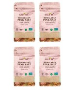 Lot 4 x SALT84 Himalayan Pink Salt Fine Grain Vegan Kosher Halal 1 LB/Ba... - $29.69