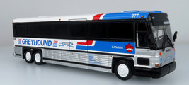 New! MCI D4000 Coach Bus Greyhound Canada Iconic Replicas 1/87 Scale 87-0481 - £39.79 GBP