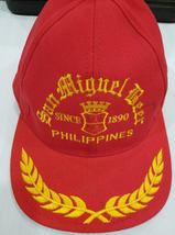 San Miguel Beer logo on a Red Ball cap - $25.00