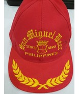 San Miguel Beer logo on a Red Ball cap - $25.00