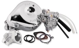 S &amp; S Shorty Super E Carburetor Kit 84-92 Harley Davidson Fx Fl Models - £657.70 GBP