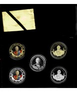 THE LIMITED EDITION 5 COIN- 2023 KING CHARLES THE 3RD, COIN SET / UK PRO... - $532.91 MXN