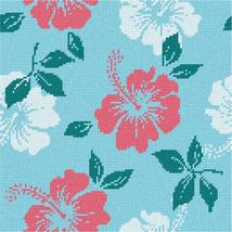 Pepita Needlepoint Canvas: Hawaii Pillow Aqua, 10&quot; x 10&quot; - $78.00+