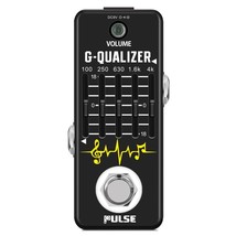 Pulse Technology G-Qualizer PT-17A Mini Guitar 5-Band Graphic Equalizer EQ Pedal - £23.45 GBP