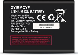 W 10a W 10 Battery 2024 New Upgrade 7500mAh High Capacity Battery for W 10a W 10 - £34.85 GBP