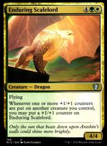 Enduring Scalelord Commander: Innistrad: Midnight Hunt Regular - $2.48