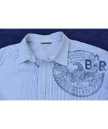 Vintage Banana Republic Pearl Snap Western Shirt- All Cotton LOGO Shirt ... - $45.00