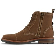 Men&#39;s Size 10 Dockers Rawls Logger Boots Lightweight Casual Dark Tan M90483939 - £43.52 GBP