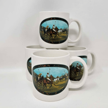 Vintage Polo Ralph Lauren Equestrian Riders Coffee Cup Mug 1978 Limited Edition - £37.16 GBP