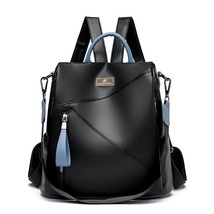 Famous  Leather Bagpack for Girls School Bag Fashion Backpack Women Travel  Bag  - £138.81 GBP