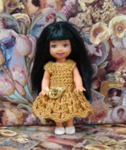 Hand crocheted Doll Clothes for Kelly or same size dolls #2558 - $12.00