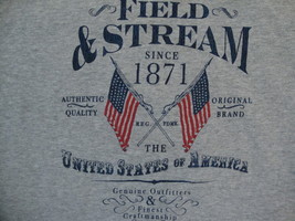 Field &amp; Stream Genuine Outfitters Classic Style United States T Shirt 2X... - £15.18 GBP