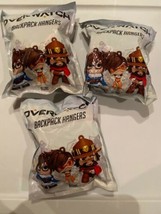 Overwatch Backpack hanger Series 1 Lot Of 3 from Blizzcon 2019 lootbox U... - $12.86