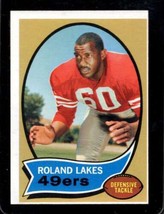 1970 Topps #27 Roland Lakes Nmmt 49ERS *XR28370 - £1.35 GBP