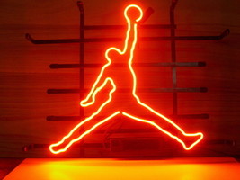Basketball Logo Handmade Neon Light Sign 17"x14" Ship  - $132.99