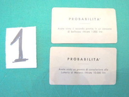 Vintage MONOPOLY Game in Lira 2 CARD Probability #1-
show original title

Ori... - £10.44 GBP