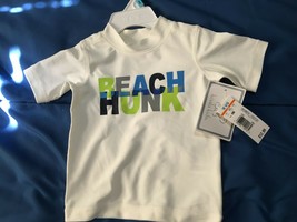 Boy&#39;s White Swim Top Beach Hunk 6 Month *NEW W/TAGS* - $6.99