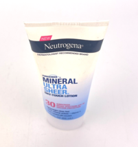 Neutrogena Mineral Ultra Sheer Dry Touch Spf 30 Sunscreen Lotion Lot of ... - £14.35 GBP