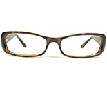 Gucci Eyeglasses Frames GG 3143 791 Brown Tortoise Gold Horse Bit 54-16-140 - $140.03