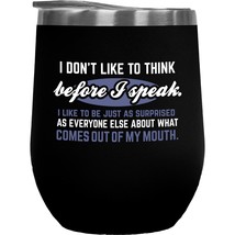 Make Your Mark Design Funny I Don&#39;t Like to Think Quote Coffee &amp; Tea Gif... - £21.76 GBP